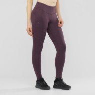 Salomon Mallas Comet Tech Leg  Rojo | Medias Mujer