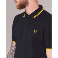 Fred Perry  SLIM FIT TWIN TIPPED | Textil Polo Hombre