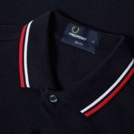Fred Perry  SLIM FIT TWIN TIPPED | Textil Polo Hombre