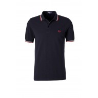 Fred Perry  SLIM FIT TWIN TIPPED | Textil Polo Hombre