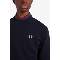 Fred Perry M7535 Azul Marino | Sudadera Cuello Redondo Hombre