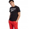 Reebok GS STACKED TEE Negro | Camiseta Logo Hombre