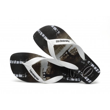 Havaianas SURF Negro/Blanco | Chancla/Sandalia Hombre