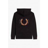 Fred Perry M2645 Negro| Sudadera Hombre