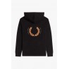Fred Perry M2645 Negro| Sudadera Hombre