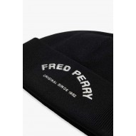 Fred Perry C1112 Negro | Gorro