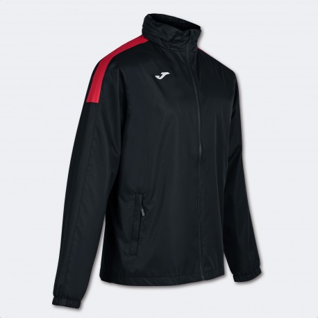 Joma Chubasquero Trivor Negro Rojo | Hombre