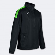 Joma Chubasquero Trivor Negro Verde Flúor | Hombre
