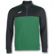 Joma Sudadera 1/2 Cremallera Winner Verde-Negro | Hombre