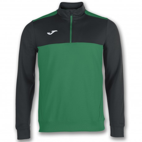Joma Sudadera 1/2 Cremallera Winner Verde-Negro | Hombre