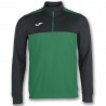 Joma Sudadera 1/2 Cremallera Winner Verde-Negro | Hombre
