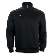Joma Sudadera Faraon Negro Media Cremallera | Hombre