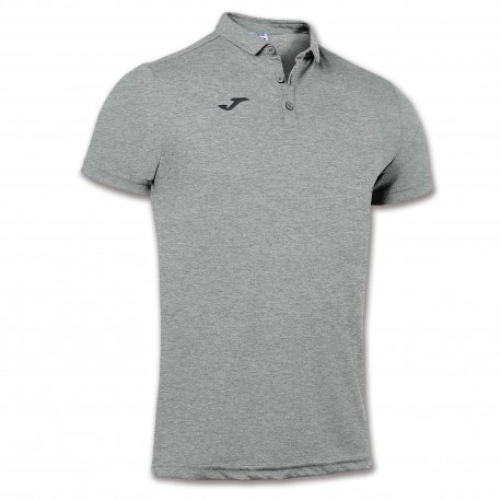 Joma Polo Hobby Gris Melange Claro M/C | Hombre