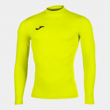 Joma Camiseta Brama Academy Amarillo Fluor M/L | Unisex