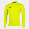 Joma Camiseta Brama Academy Amarillo Fluor M/L | Unisex