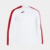 Joma Camiseta Manga Larga Academy Blanco Rojo | Hombre