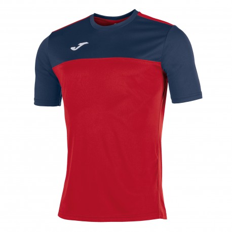 Joma Camiseta Winner Rojo-Marino M/C | Hombre