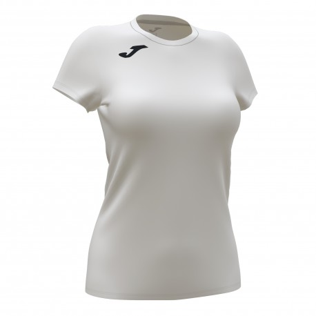 Joma Camiseta Manga Corta Record Ii Blanco | Mujer