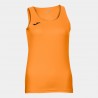 Joma Camiseta Diana Naranja Fluor S/M Woman | Mujer