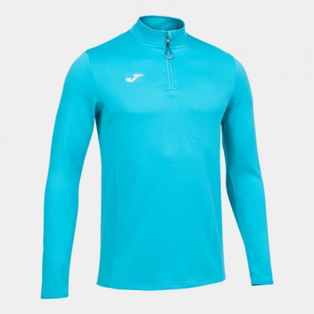 Joma RUNNING NIGHT SWEATSHIRT FLUOR TURQUOISE | Hombre  |  Ref.: 102241.010