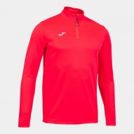 Joma RUNNING NIGHT SWEATSHIRT FLUOR CORAL | Hombre  |  Ref.: 102241.040