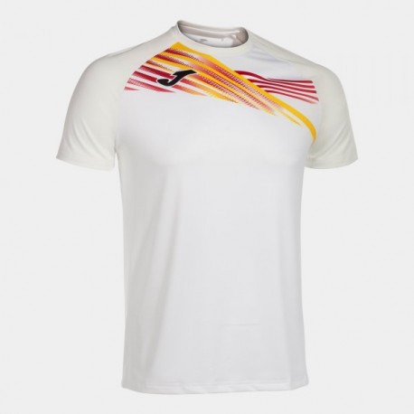 Joma ELITE X SHORT SLEEVE T-SHIRT WHITE | Hombre  |  Ref.: 103101.200