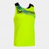Joma ELITE X SLEEVELESS SHIRT FLUOR YELLOW BLACK | Hombre  |  Ref.: 103102.061