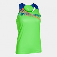 Joma ELITE X TANK TOP FLUOR GREEN ROYAL | Mujer |  Ref.: 901812.027