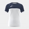 Joma MONTREAL SHORT SLEEVE T-SHIRT WHITE NAVY | Hombre |  Ref.: 102743.203