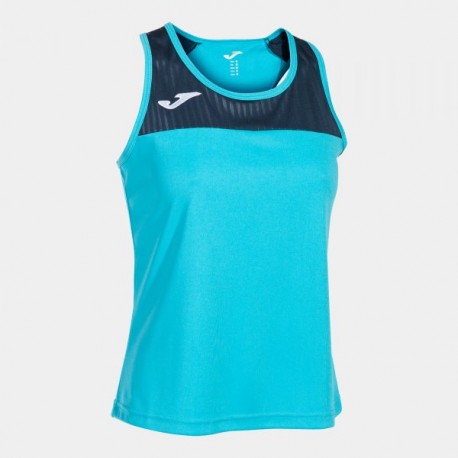 Joma MONTREAL TANK TOP FLUOR TURQUOISE-NAVY | Mujer |  Ref.: 901714.013