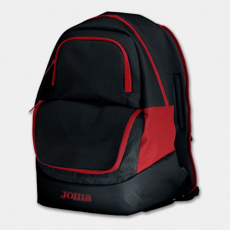 Joma Mochila Diamond Ii Negro-Rojo | Unisex
