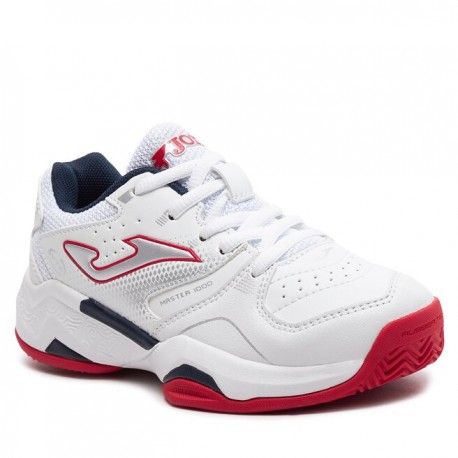 Joma MASTER 1000 JR 2302 Blanco Rojo | NIÑO 