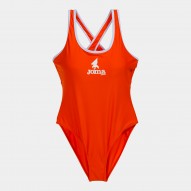 Joma Bañador SHARK Naranja | Mujer