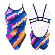 TURBO KRAKEN ZIGZAG POP TROPICAL | Bañador Sra