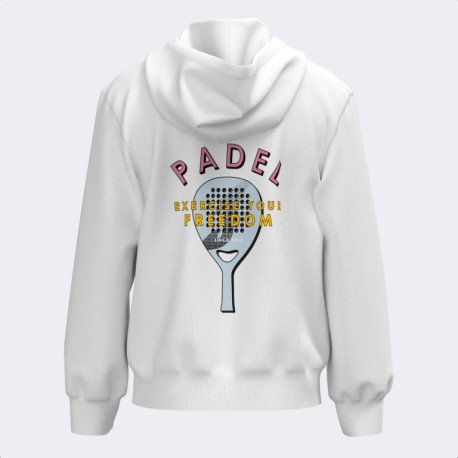 Joma Sudadera  SMASH HOODIE WHITE  Blanco  | Hombre