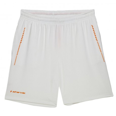 ¡OFERTA! | StarVie Pantalón corto Short Net blanco/naranja | Compra con descuento
