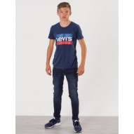 OFERTA | LEVI'S CAMISETA SS TEE HEROEL NIÑO MARINO | Descuento