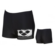 ARENA BAÑADOR MINISHORT SCRATCHY JUNIOR NEGRO