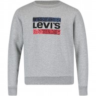 LEVI'S SUDADERA CLAIR CHINE CHICA GRIS