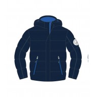 CHAQUETA COLLEGE ANORACK NIÑO AZUL MARINO