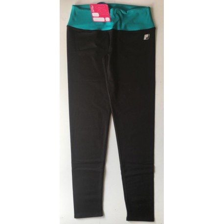 Joluvi FIT/PLEX leggins negro/aquia