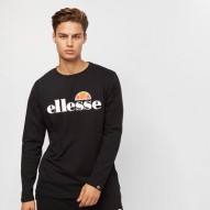 Ellesse SL GRAZIE LS T-SHIRT Negro | Camiseta Hombre
